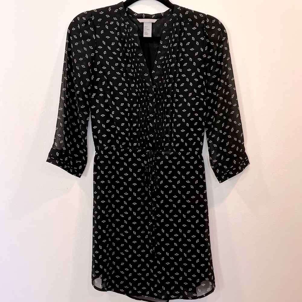 Black Chiffon Dress